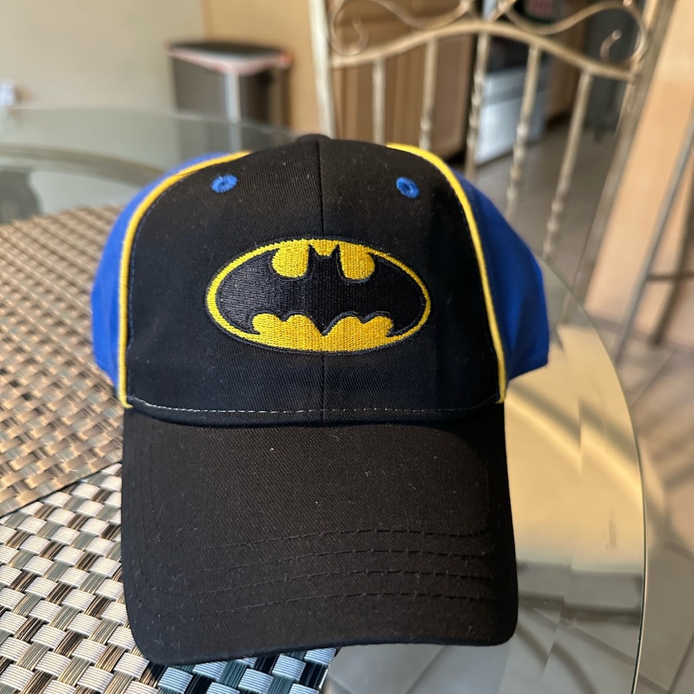 Black and Blue Batman Hat